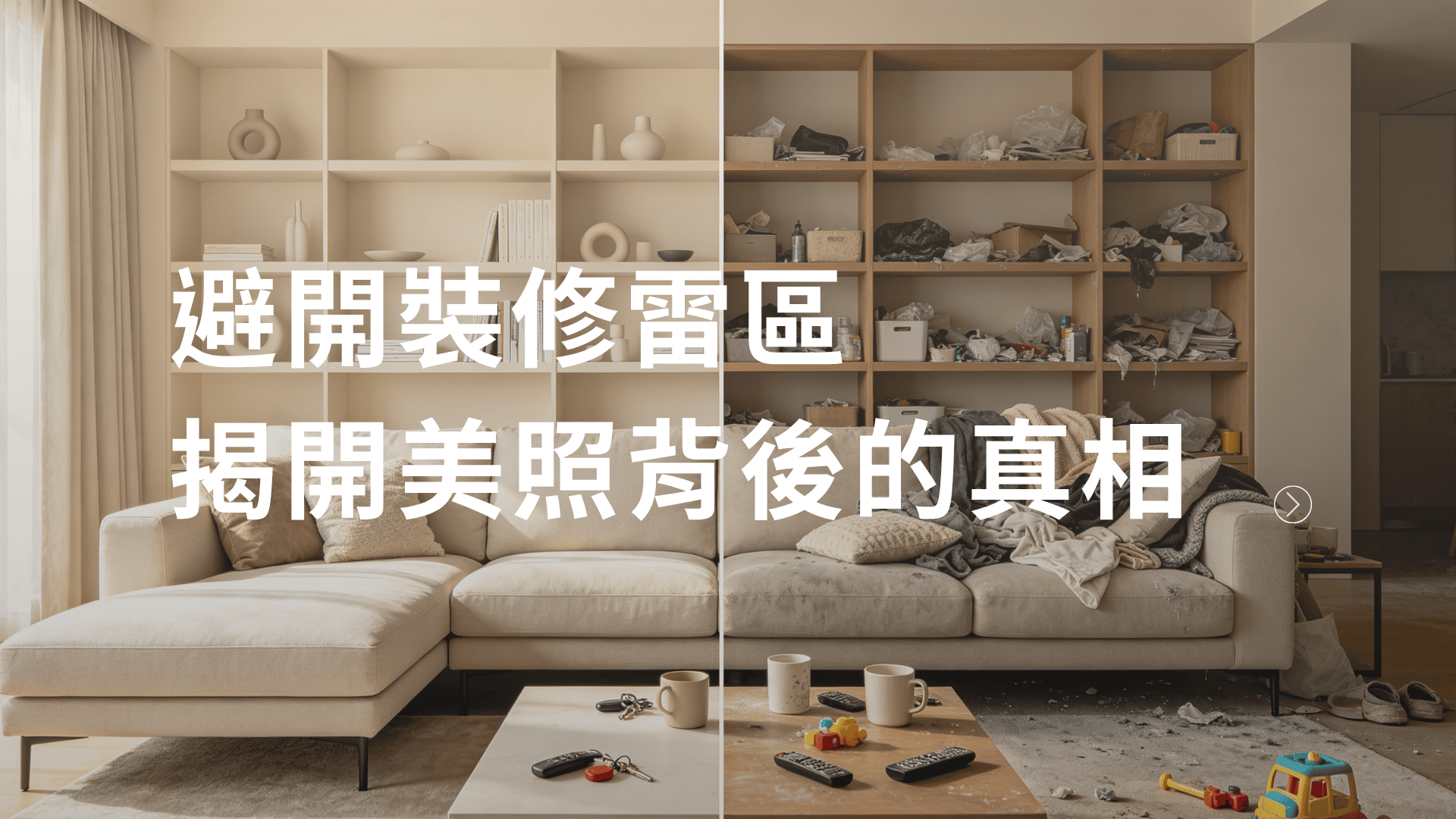 避開裝修雷區：揭開網美照片背後的真實生活真相