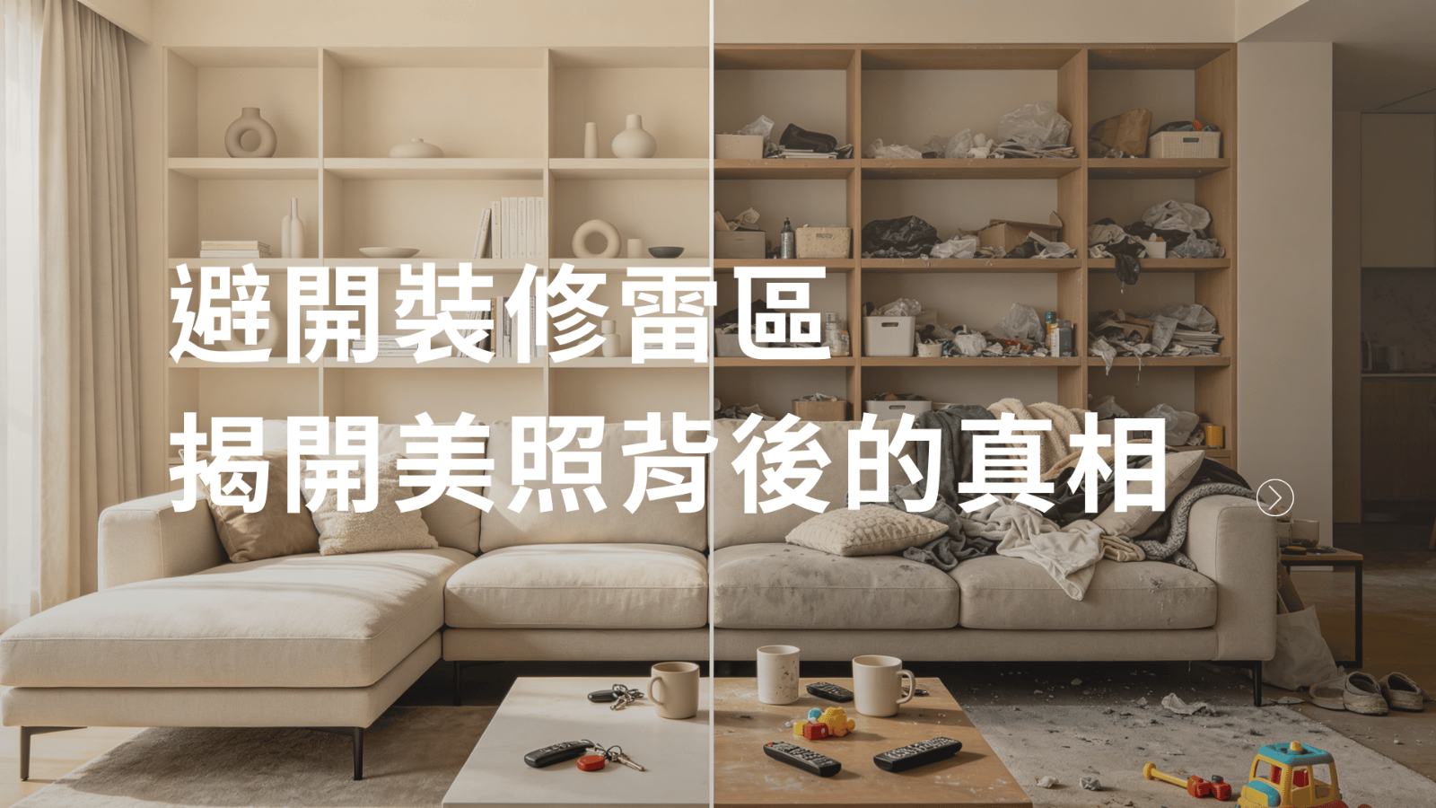 動工前三思：避開網美裝修三大災難設計