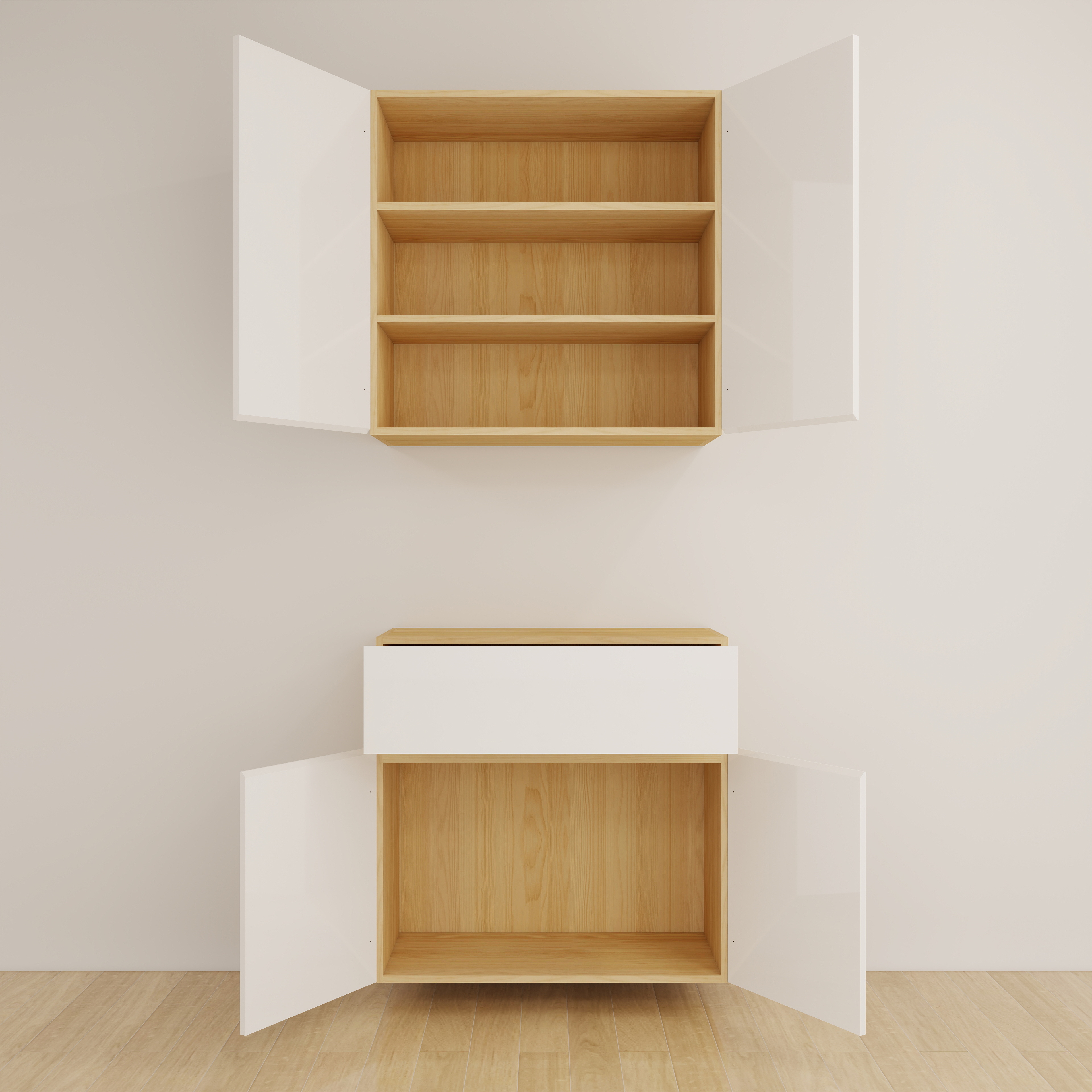 分層置物・玄關櫃・1抽屜圖片-2