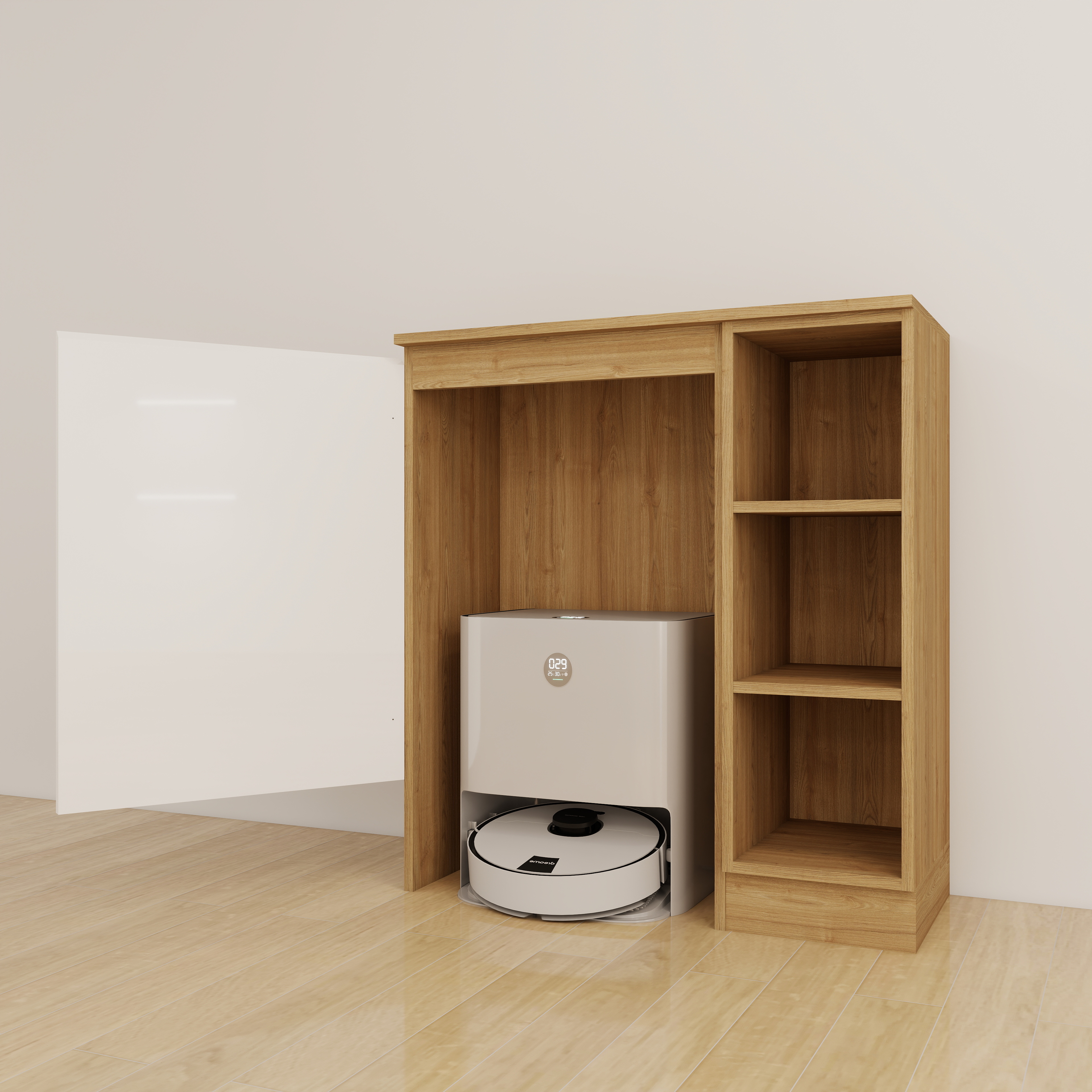 掃地機器人收納・矮櫃圖片-4