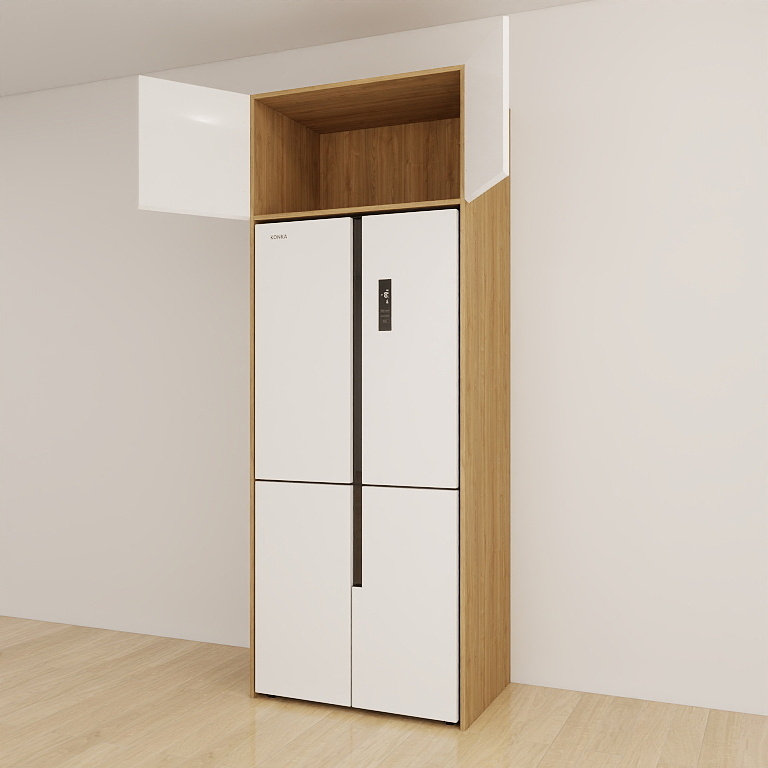 冰箱吊櫃・淺木白圖片-4