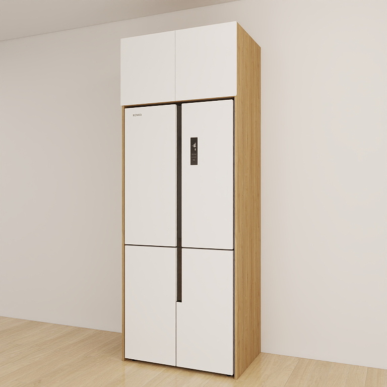 冰箱吊櫃・淺木白圖片-3