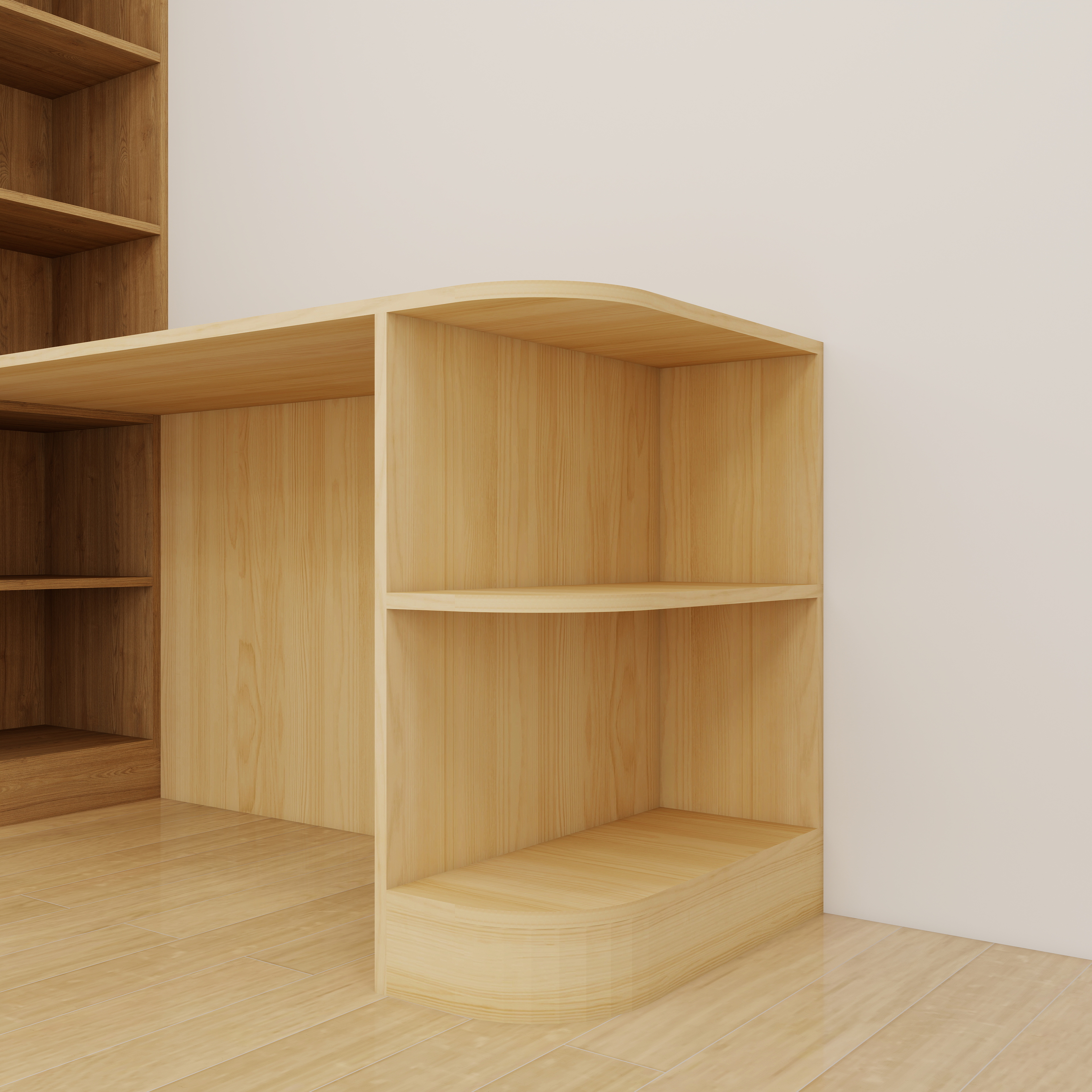 複合式書桌・開放櫃圖片-4